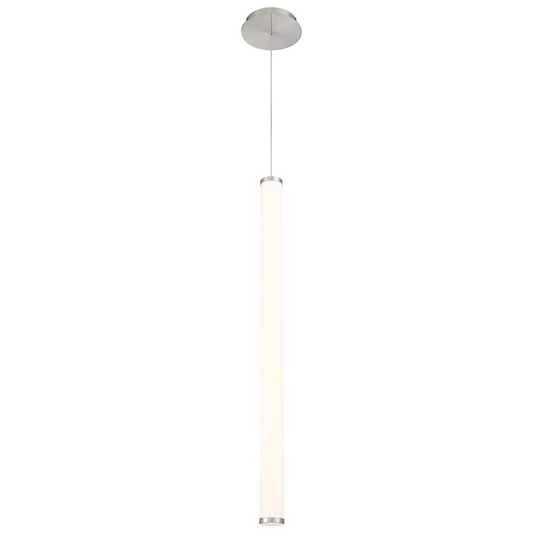 Dweled Flare 37in LED Linear Pendant 3000K in Brushed Nickel PD-709 - main